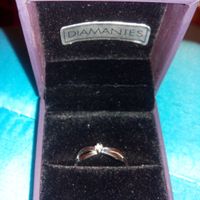 Nuestros anillos de compromiso... - 1