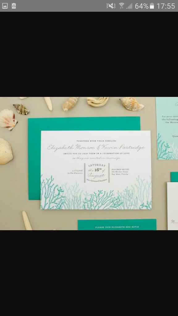  Invitaciones para boda en la playa - 2