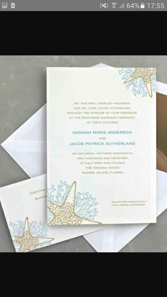  Invitaciones para boda en la playa - 3