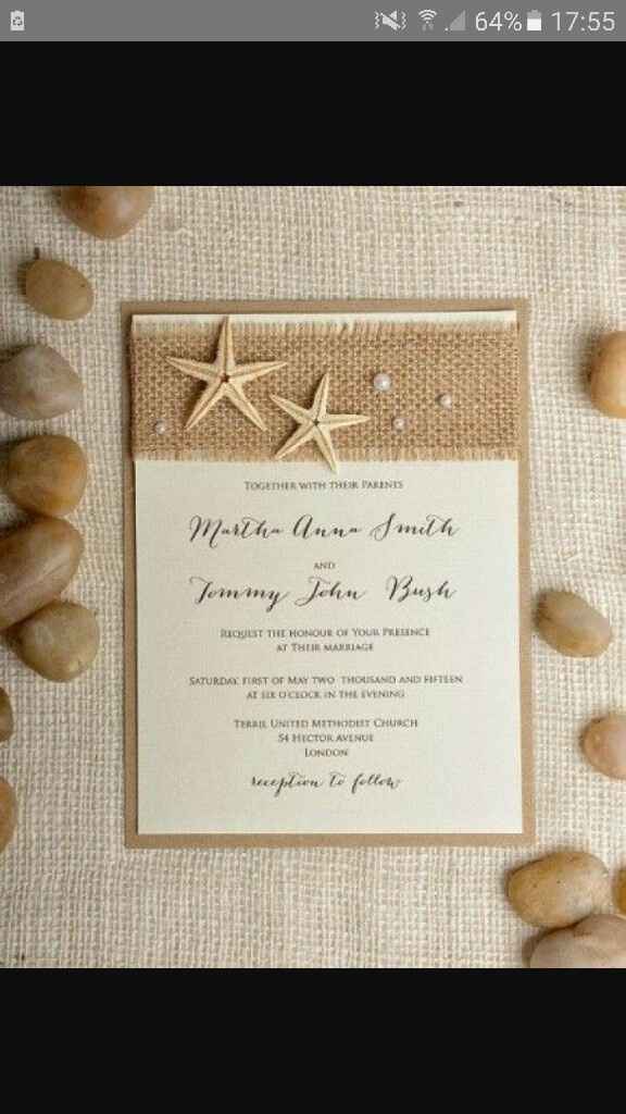  Invitaciones para boda en la playa - 4