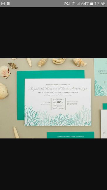  Invitaciones para boda en la playa - 2