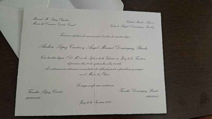 El TOP 10 de las Invitaciones de Boda - 1