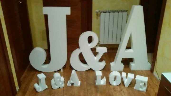 Ya tengo las letras en casa!! - 1
