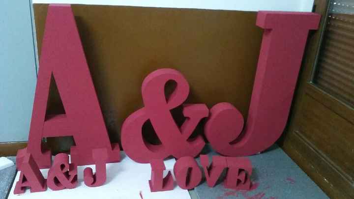 Letras acabadas! - 1