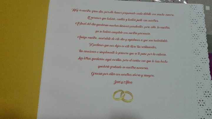 Ya tengo el libro de firmas! - 2