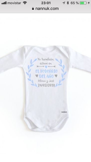 Ayuda body bebé personalizado - 1
