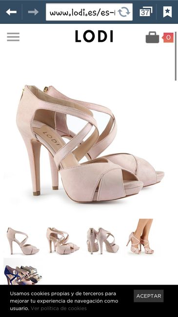 Zapatos rosa palo - 1