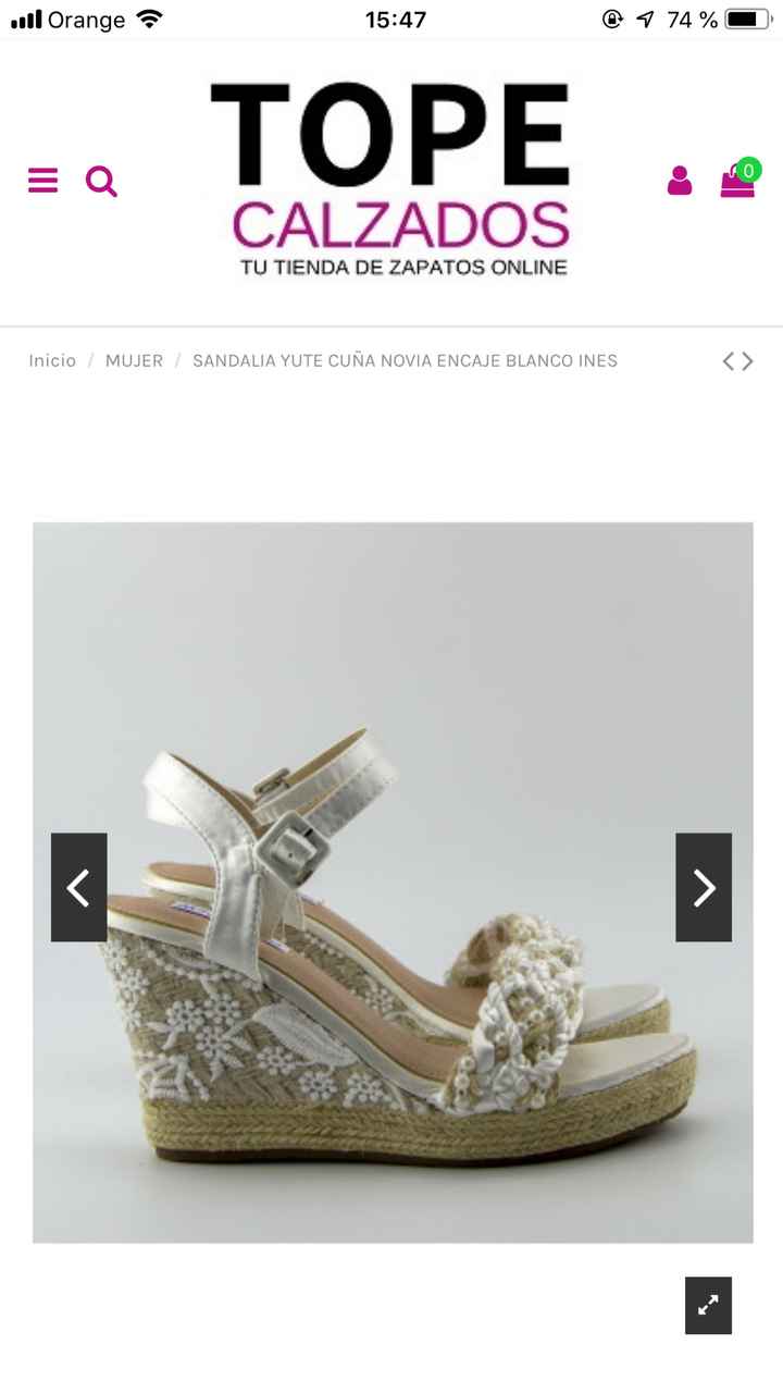 ¿de qué color vais a llevar los zapatos? - 1