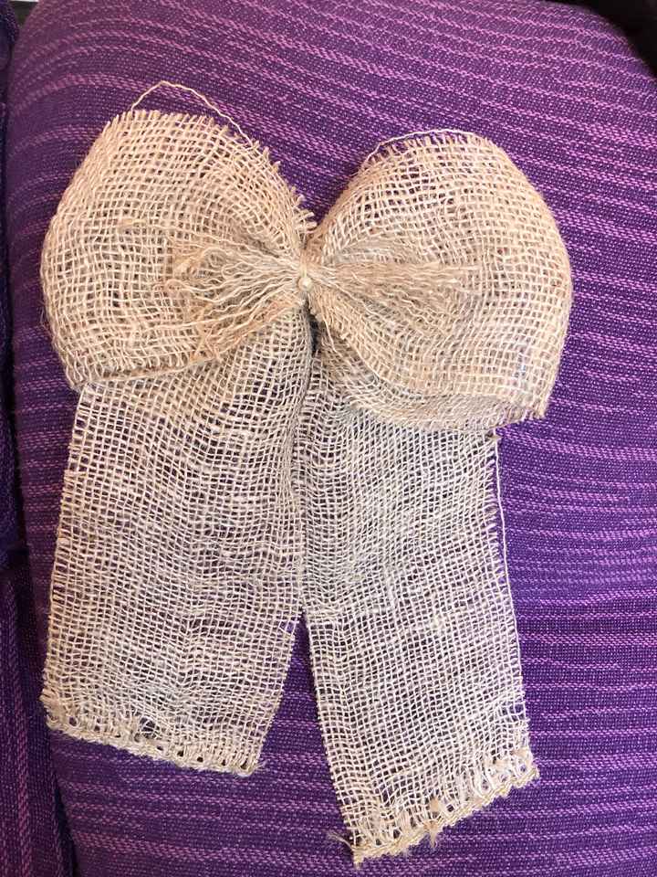 Lazos para decorar las sillas🥰 - 2