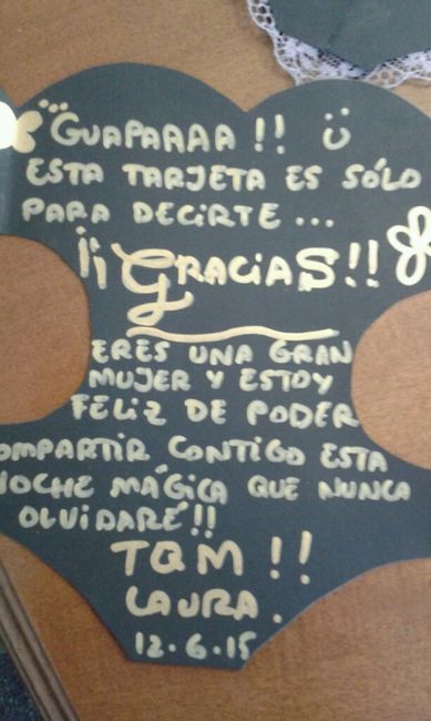 Tarjetas de agradecimiento despedida - 2