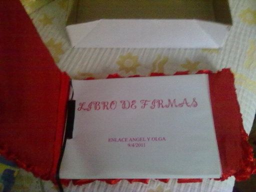 libro de firmas