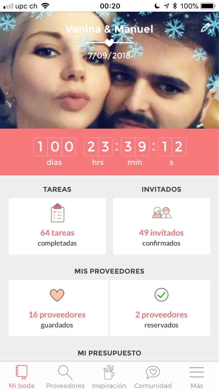 Falta 100 días - 1