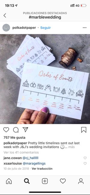 Decoración boda poco común: mármol 4
