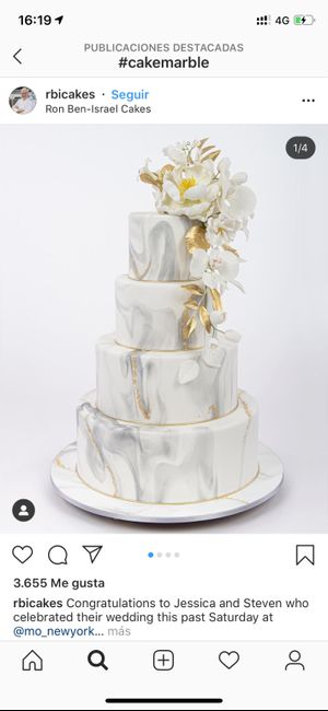 ¿Cómo es tu tarta de bodas? 1