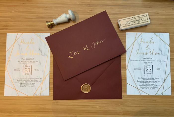 Cambio de dígito😀 ¿Me enseñáis vuestras invitaciones? Necesito inspiración😍 1