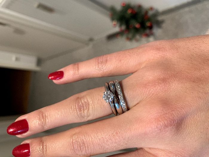 ¿Anillos juntos o separados? 2