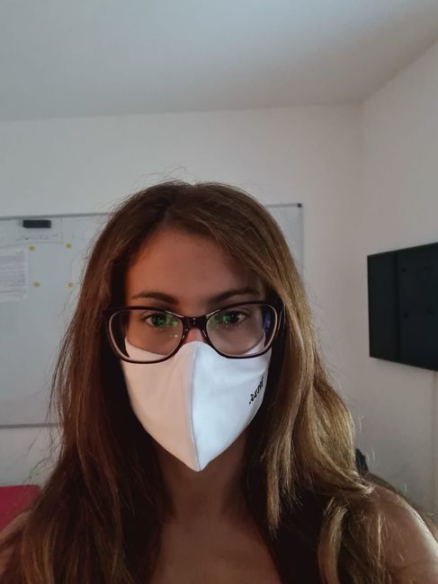 Novia con mascarilla: consejos y experiencia 3