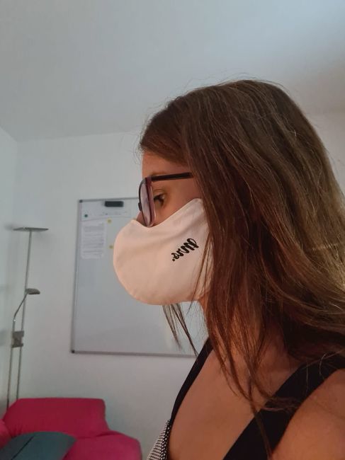 Novia con mascarilla: consejos y experiencia 4