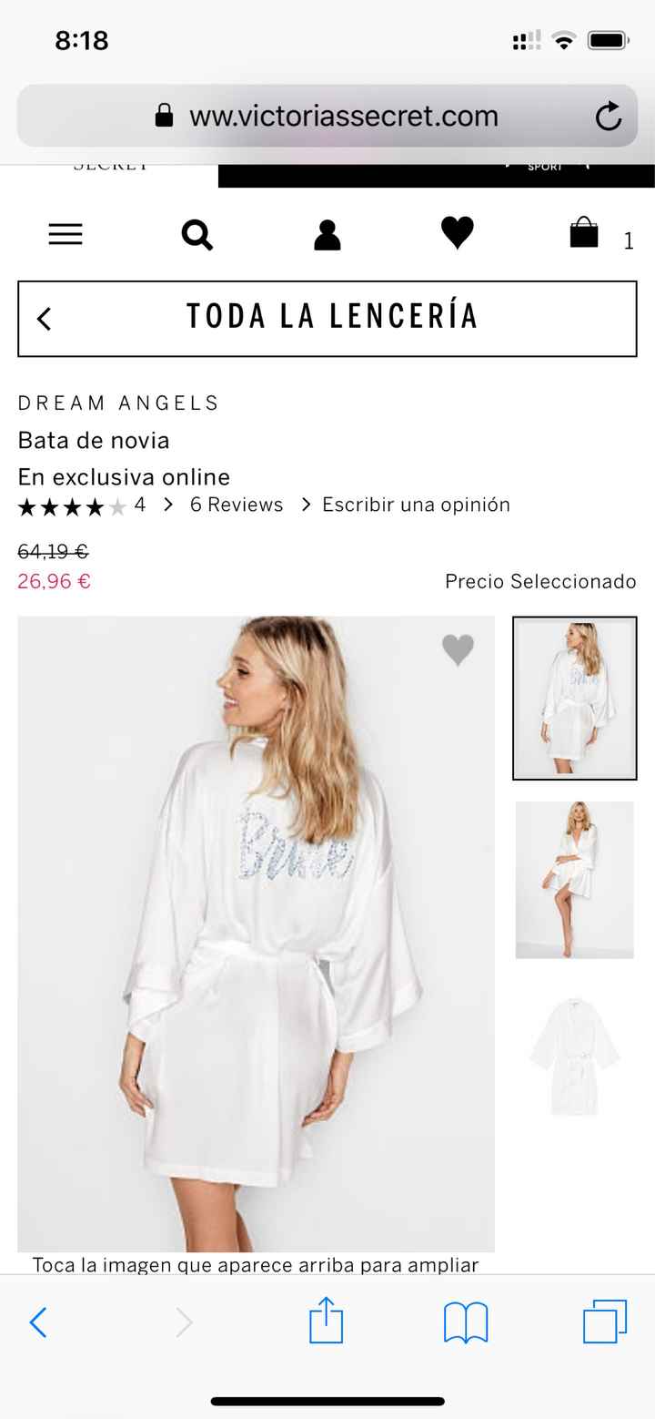 Rebajas en Vs: bata de novia - 1