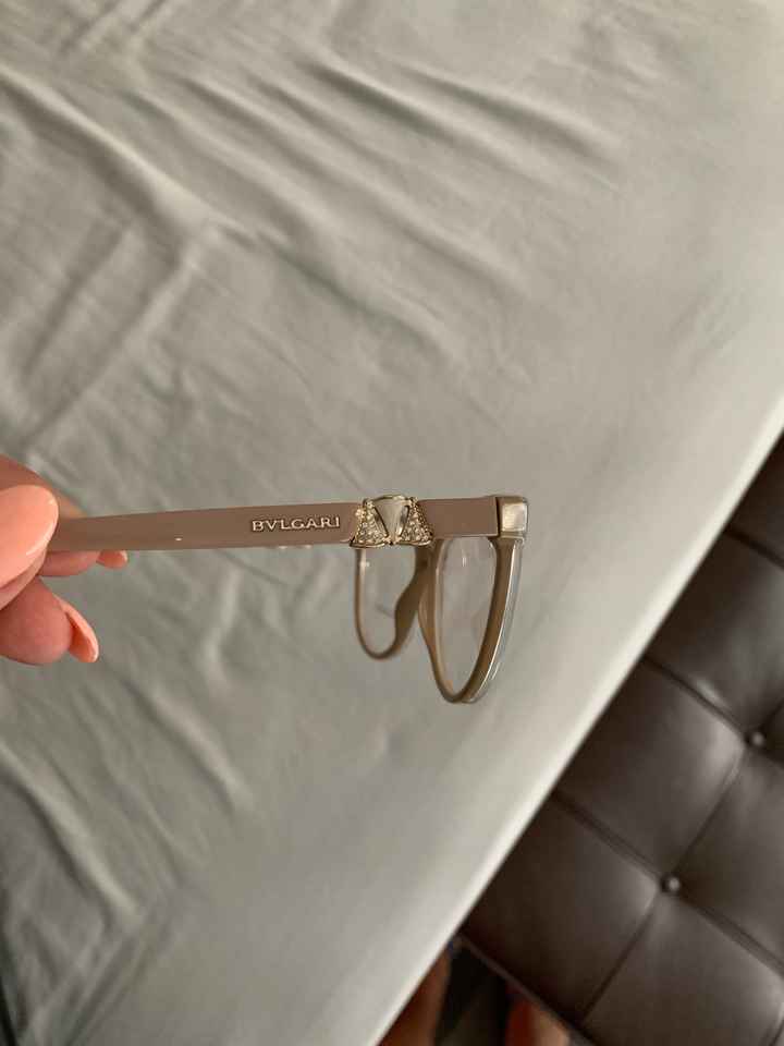 ¿Gafas con el vestido de novia? - 1