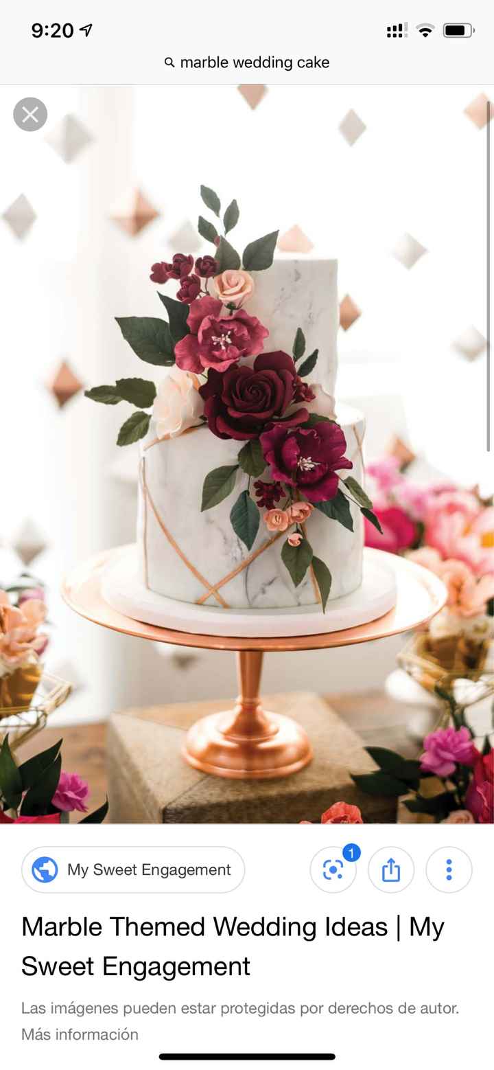 Decoración boda poco común: mármol - 1