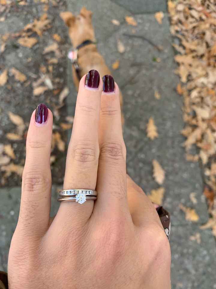 Trio de anillos: es demasiado para llevarlo todo junto? - 2