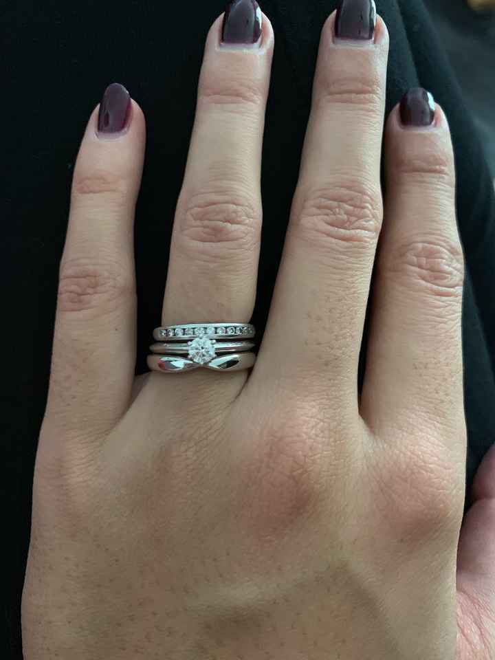 Trio de anillos: es demasiado para llevarlo todo junto? - 3