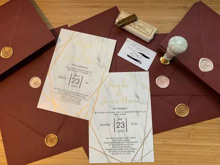 Ya tenemos invitaciones completas !!!! - 1