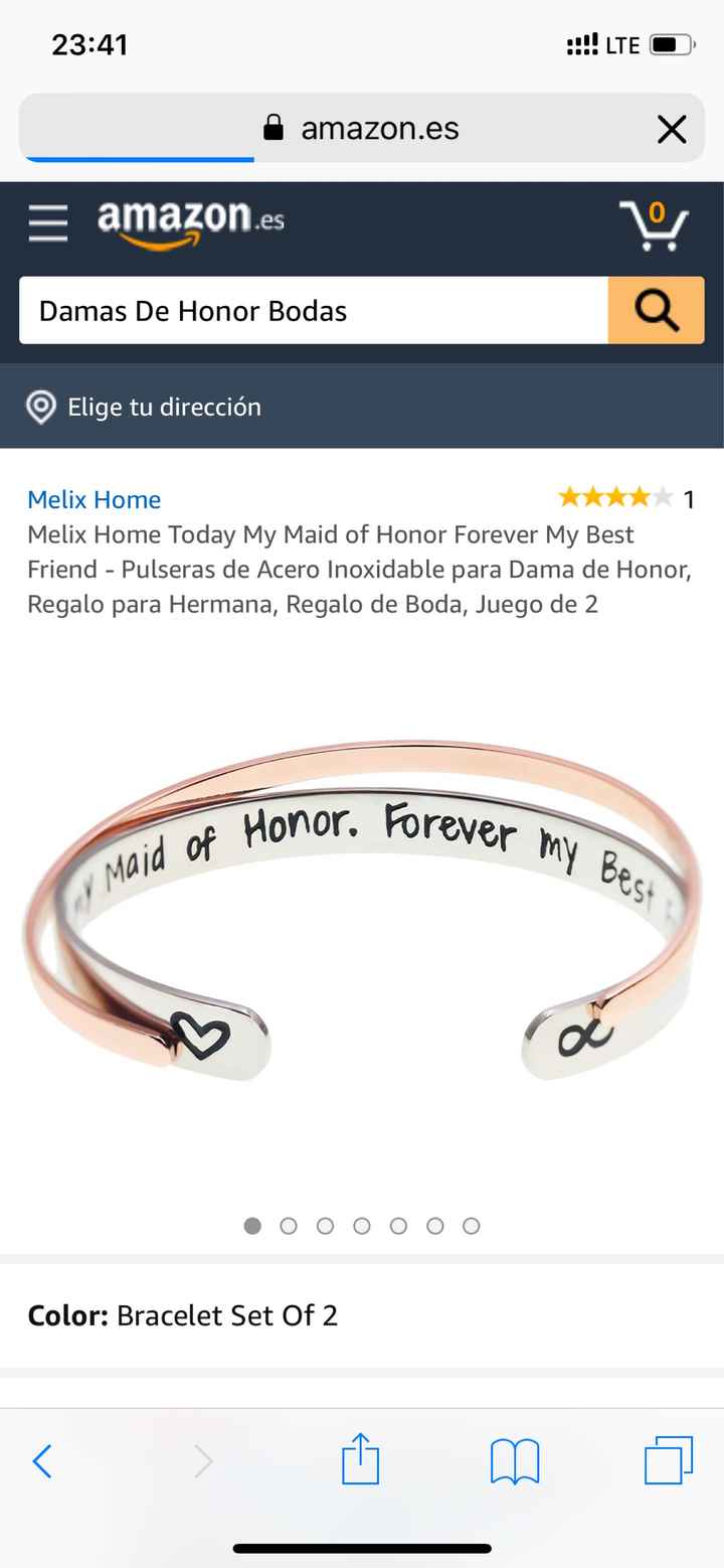Regalos damas de honor - 1