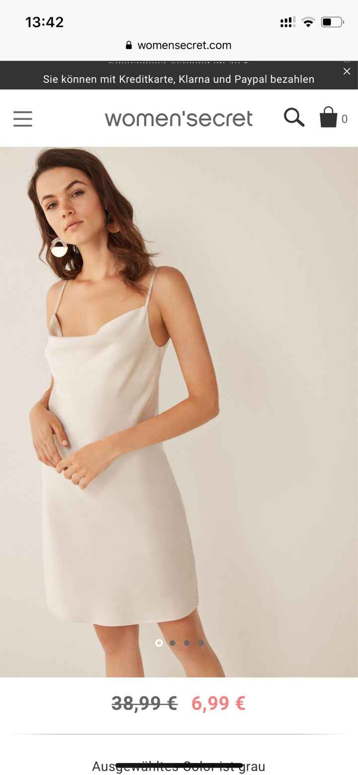 Camisón blanco súper rebajado women secret - 1