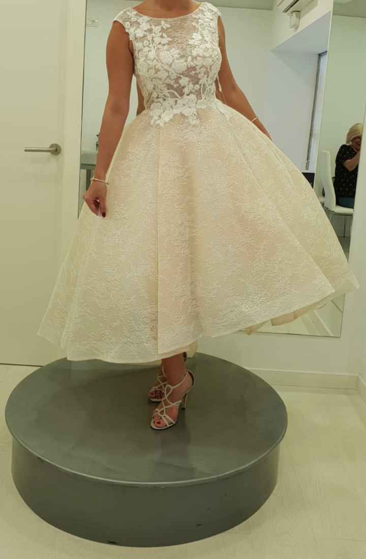 Vestido de novia para firmar en el juzgado - 2