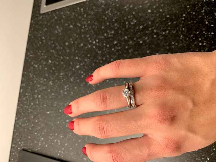 ¿Anillos juntos o separados? - 2