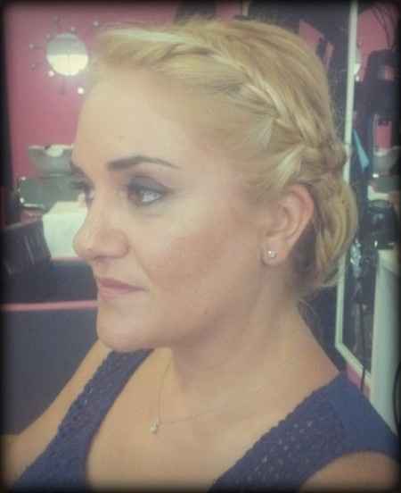 Por fin mi prueba de maquillaje y peinado - 3