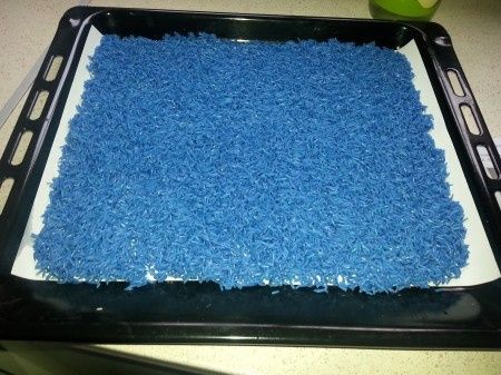 arroz azul