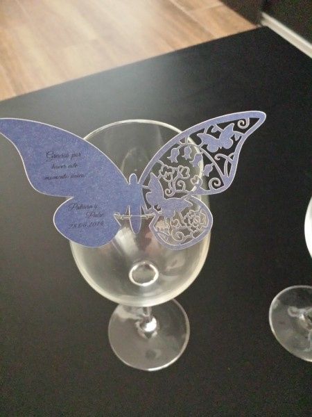 mariposa azul