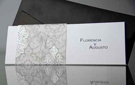 Invitaciones de boda elegantes