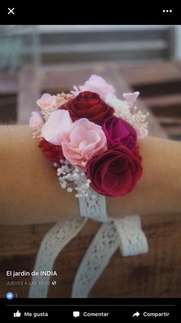 Que dilema!!!ramo de novia con flores de papel?? - 6