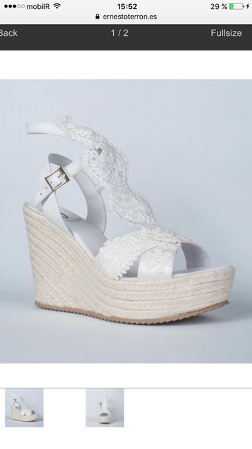 Zapatos cuña - 1