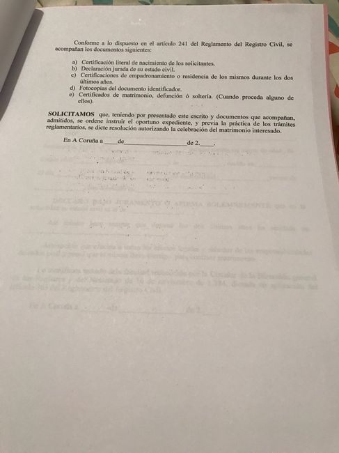 ¿trámites para boda civil? - 2