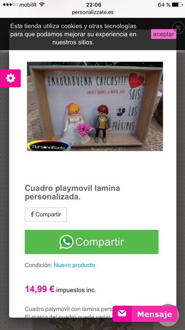 Cuadro para siguientes novios - 1