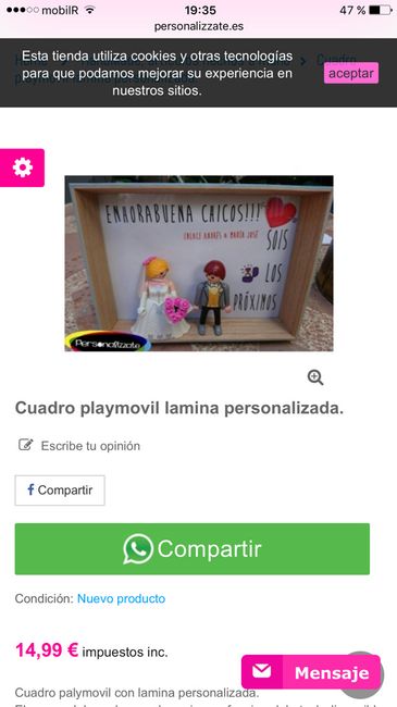 Muñecos novios playmobil - 1