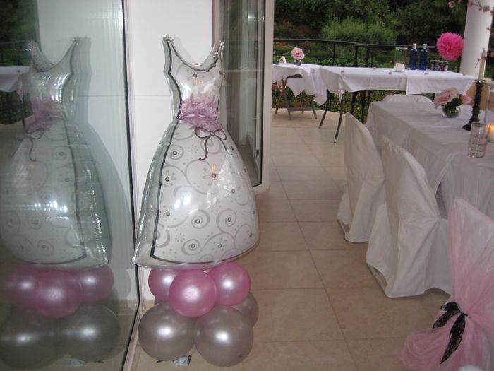 Globo vestido de novia