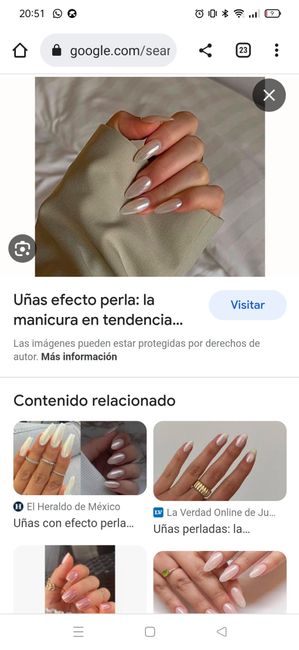 ¿Tu manicura de novia será de color nude? 💅 - 1