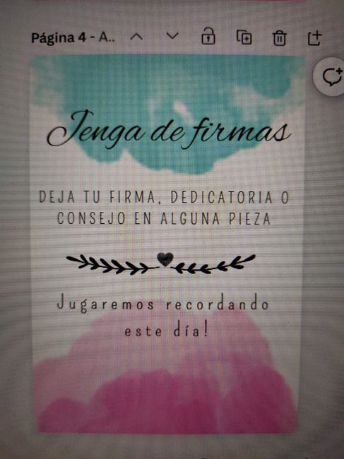 Jenga de firmas 😊 2