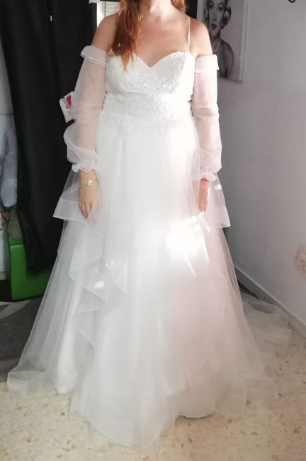 Duda con el vestido - 2