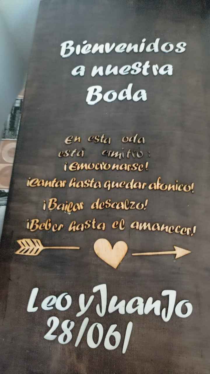 Cartel Bienvenida - 2