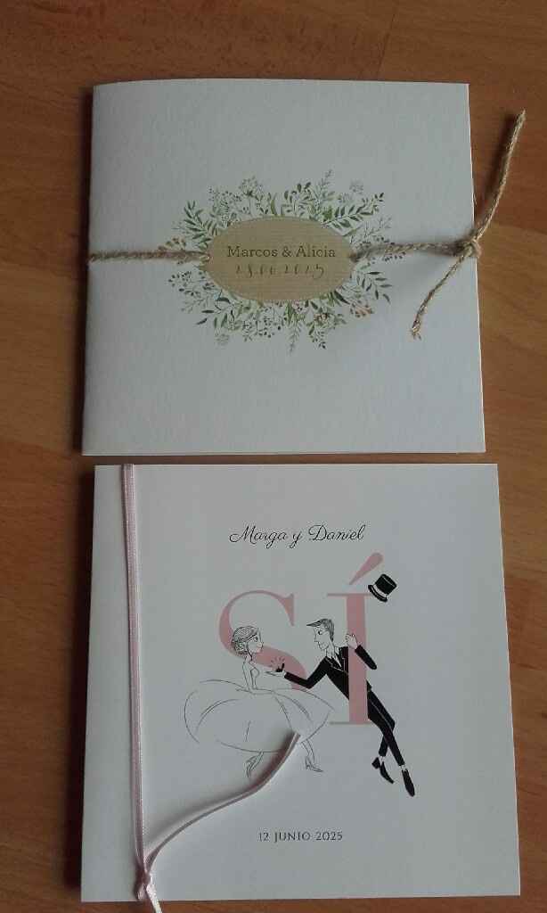 Invitaciónes de boda - 1