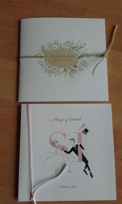 Invitaciónes de boda - 1