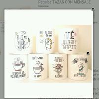 Mis detalles para los invitados, tazas estilo mr wonderful - 1