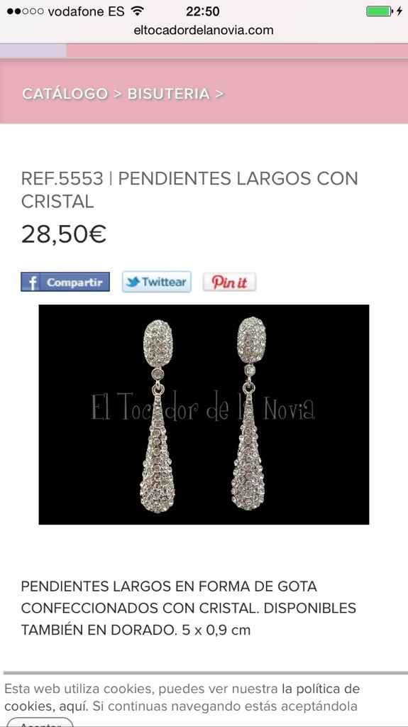 Necesito estos pendientes - 1